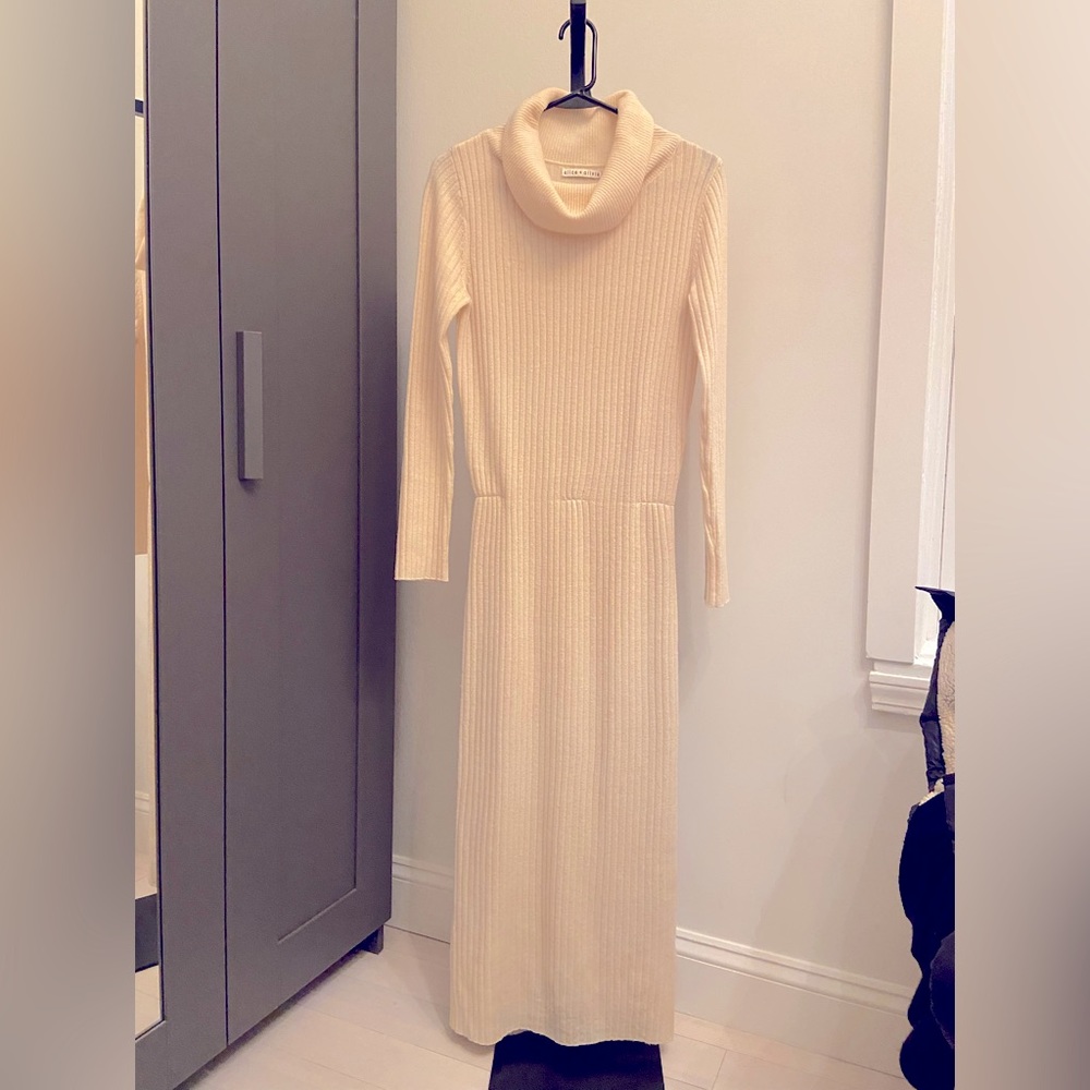 Cashmere blend Wool dress Alice&Olivia